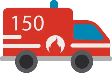 2D prvek hasiči