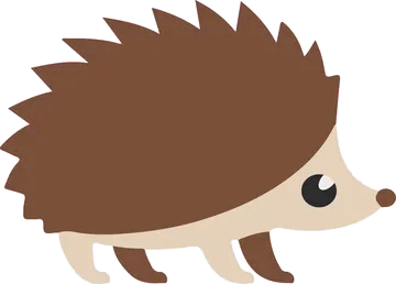 2D prvek ježek
