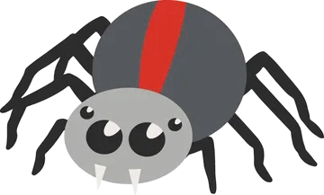 2D prvek pavouk