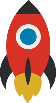 2D prvek raketa