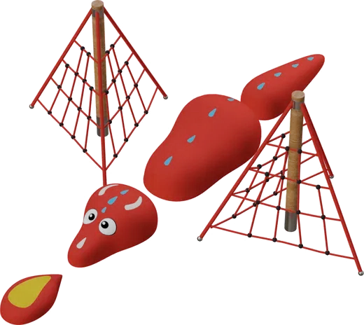 3D prvek drak