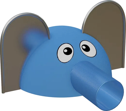3D prvek slon